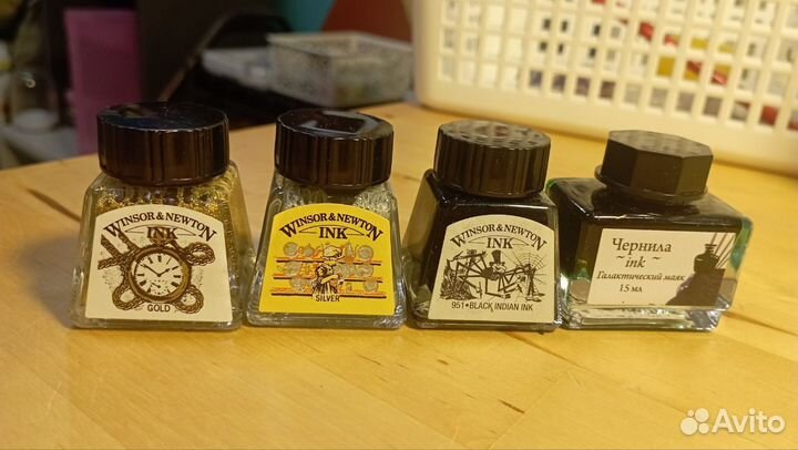 Скетчбуки, тушь