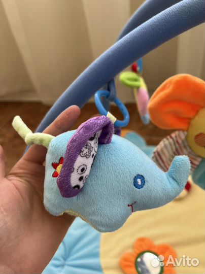 Развивающий коврик музыкальный