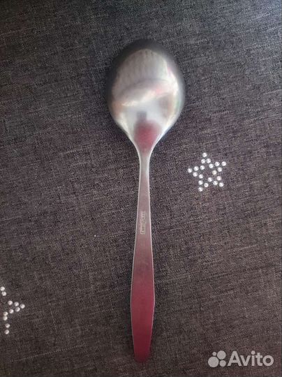 Ложка СССР с эмблемой олимпиады-80