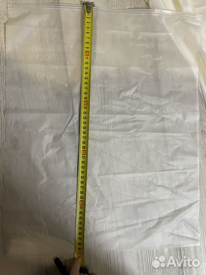 Зип пакеты с бегунком 140мк 40*50 мат новые 161шт