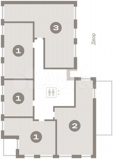 2-к. квартира, 98,5 м², 9/9 эт.