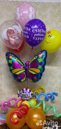Воздушные шары с гелием