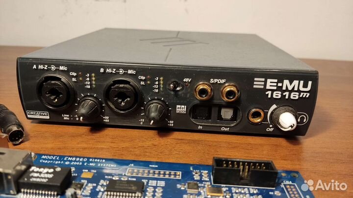 Звуковая карта EMU 1616m