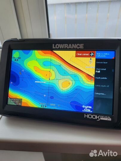 Карты глубин для эхолотов Lowrance и Garmin