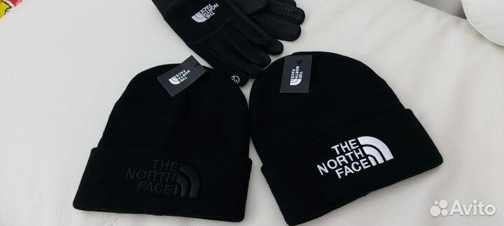 The North Face шапка двойная