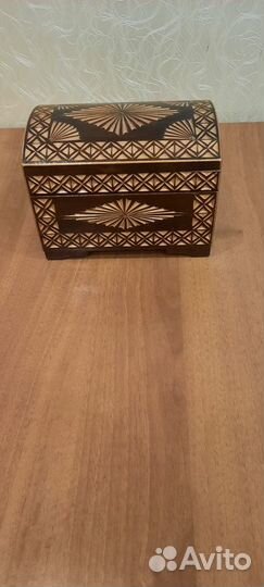 Шкатулка деревянная СССР