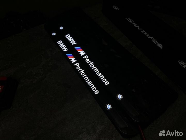 Рамка номера с подсветкой LED