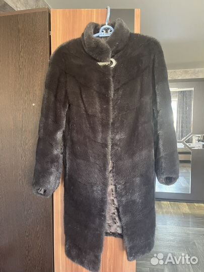 Шуба норковая 46 48 бу