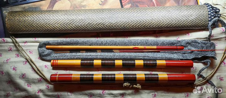 Тинкара - япнск. бамбук. удочка 1930гг