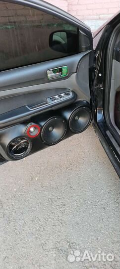 Дверные накладки форд фокус 2 под 2*20*16 и рупор