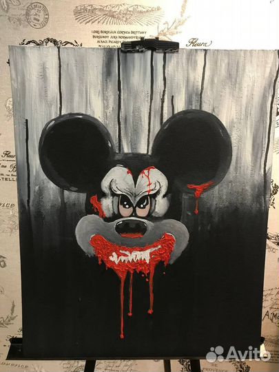 Картина Микки Маус
