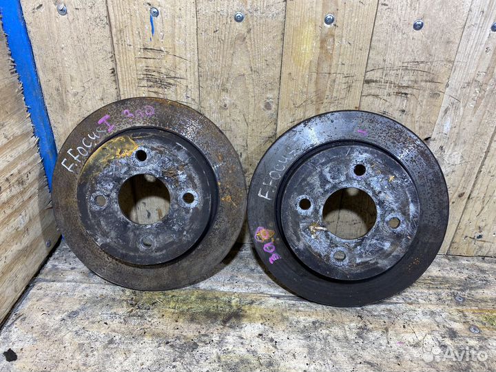 Комплект задних тормозных дисков Ford Focus 1