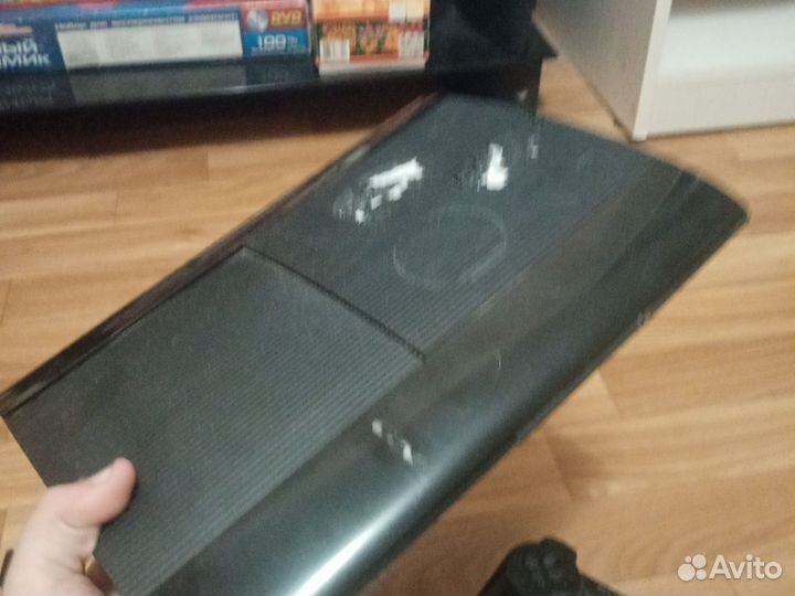 Игровая приставка ps3 super slim прошитая