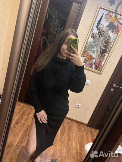 Платье водолазка