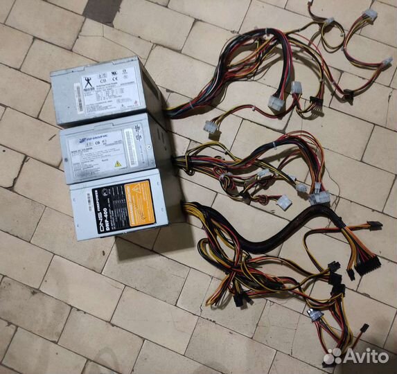 Бп 400w и переходник на 6пин и 450w