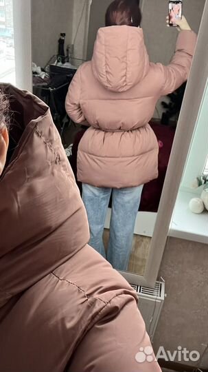 Куртка демисезонная женская 44 46 с поясом