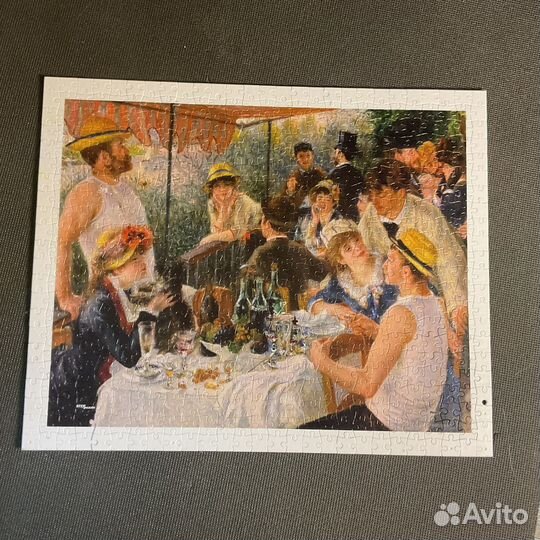 Пластиковые пазлы 500 деталей, 