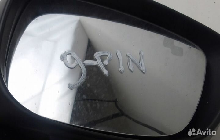 Зеркало правое Mazda CX-5 KE 2015-2017 г.в. 9 pin