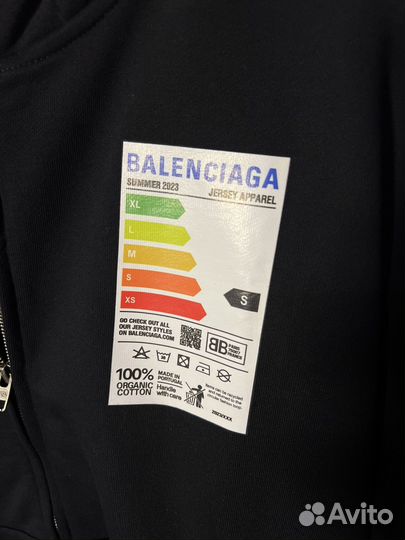 Зип худи balenciaga oversize Шоурум