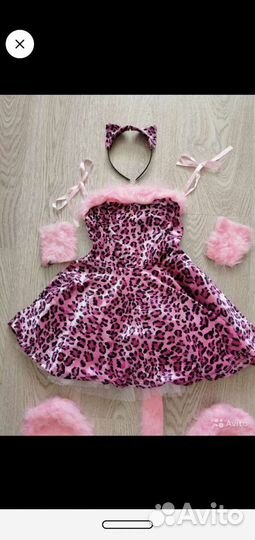 Костюм кошки на 6-7лет