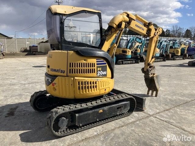 Мини-экскаватор Komatsu PC20UU, 2003