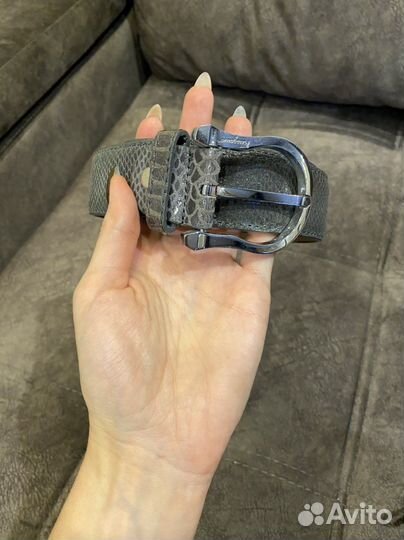 Кожаный ремень женский