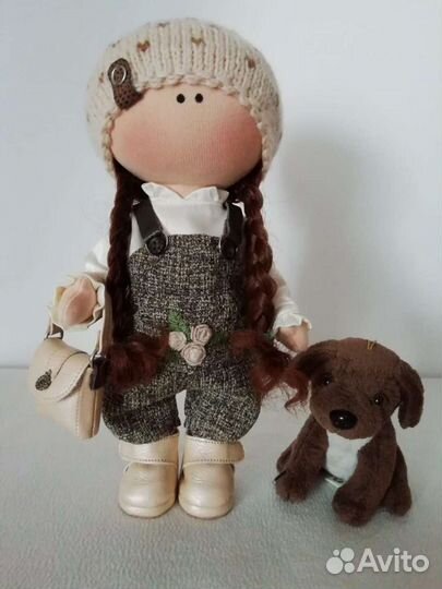 Интерьерная кукла ручной работы