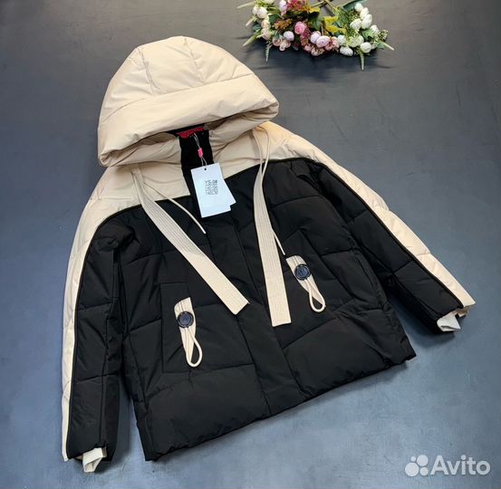 Зимняя куртка для девочки подростка, 140-164