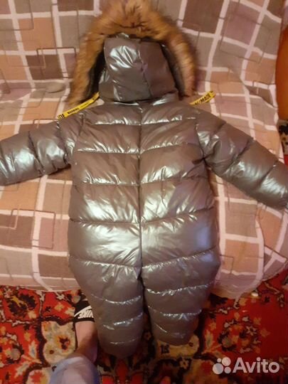 Джинсовый комбинезон