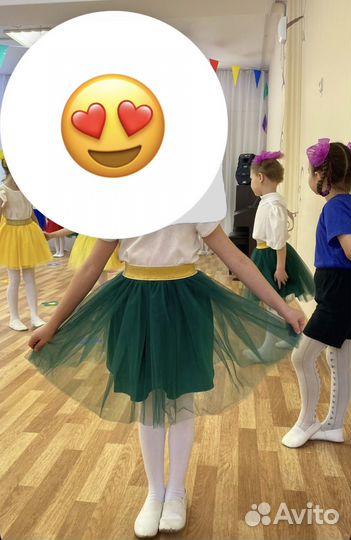 Фатиновая юбка для девочки