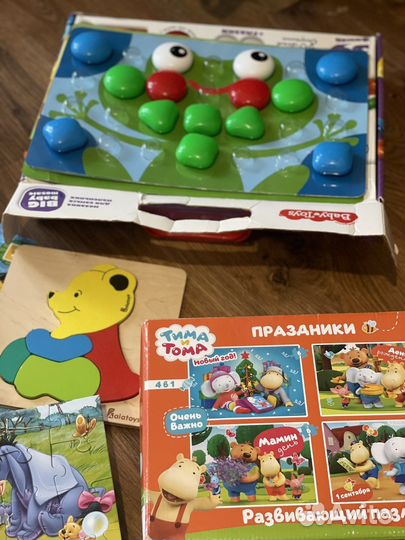 Развивающие игрушки пакетом