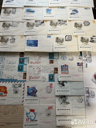 Открытки и конверты спецгашения (экспедиции)