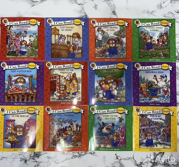 I can read, Phonics, английские детские книги