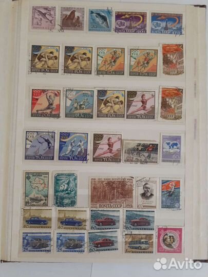 Марки и блоки СССР 60х годов