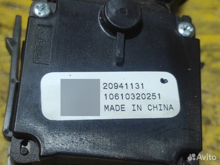 Подрулевой переключатель Chevrolet Cruze J300 1.6