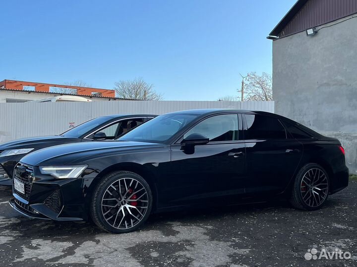 Бампера RS6 на ауди А6 С8