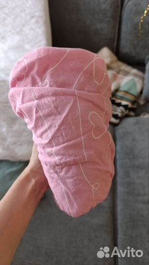 Простыня на резинке овальная