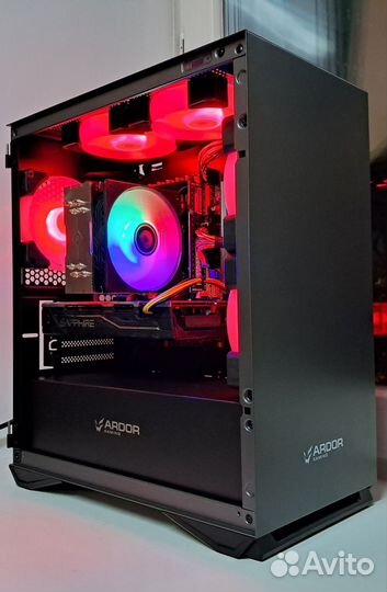 Игровой пк i7, 24 ядра, RX 580 8гб, 16гб DDR4, SSD