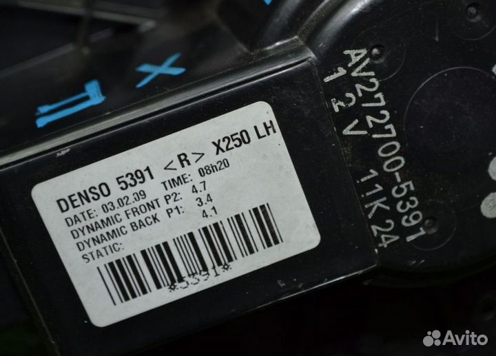 Моторчик печки Jaguar XF X250