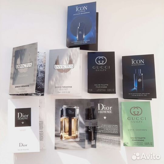 Семплы парфюма мужские