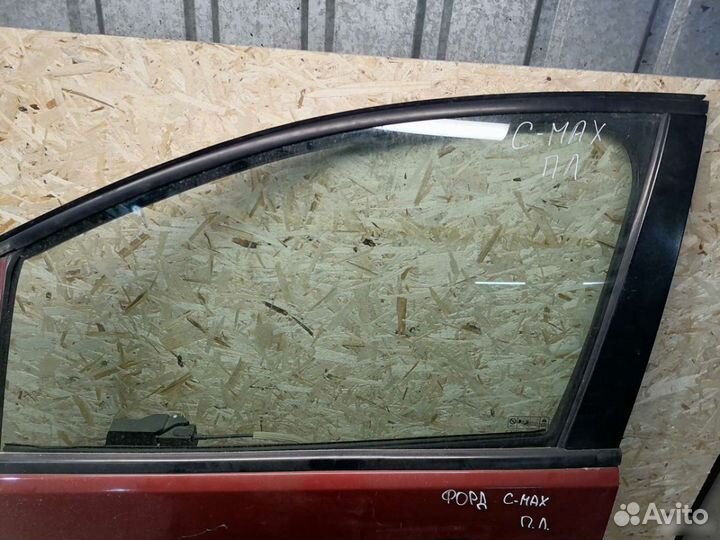 Стекло двери переднее левое Форд C-Max