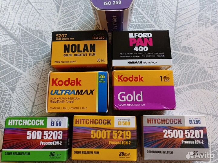 Фотопленка Кodak vision, Hitchсock, 36 кадров,35мм