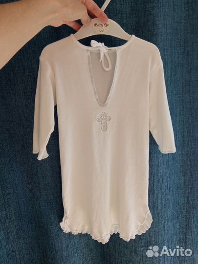 Крестильная рубашка 86
