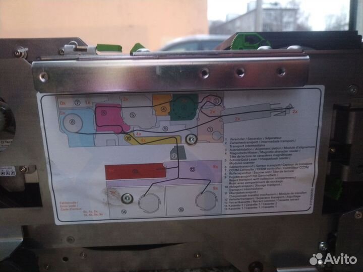 Распознователь купюр wincor 01750154867