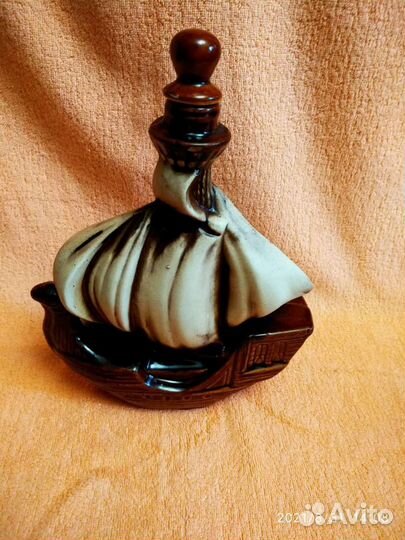 Графин штоф корабль