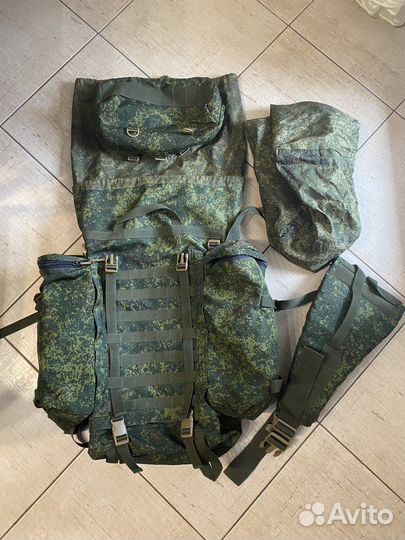 Рюкзак армейский рейдовый 60+20 литров (цифра)