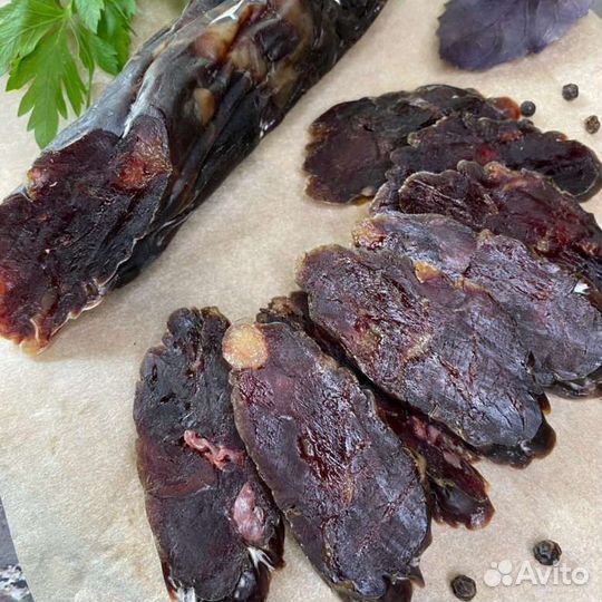 Конская колбаса без жира