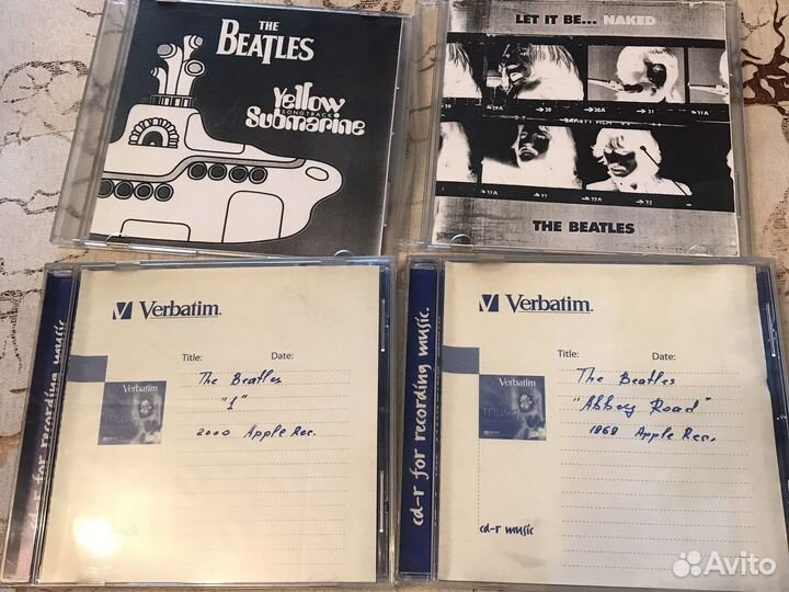 Компакт диски Beatles