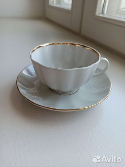 Чайная пара фарфор ифз