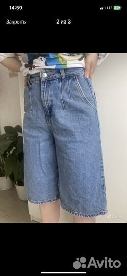 Шорты бермуды женские